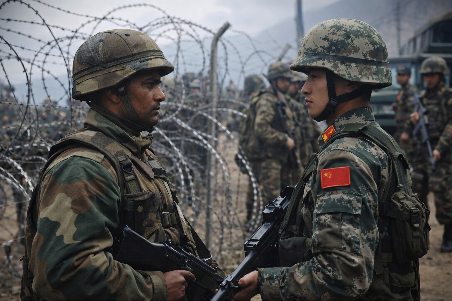 सीमा पर बढ़ा तनाव, दोनों देशों की सेनाएं हाई अलर्ट पर