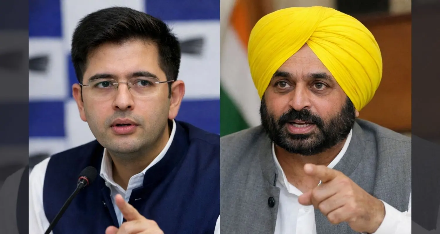 AAP में बढ़ा तनाव? राघव चड्ढा पर टिप्पणी, भगवंत मान ने दी कार्रवाई की चेतावनी