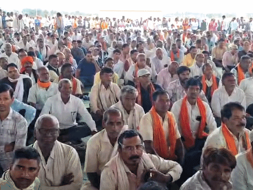 नवा रायपुर में किसानों की 'अन्नदाता गर्जना रैली', मंत्रालय घेराव की तैयारी